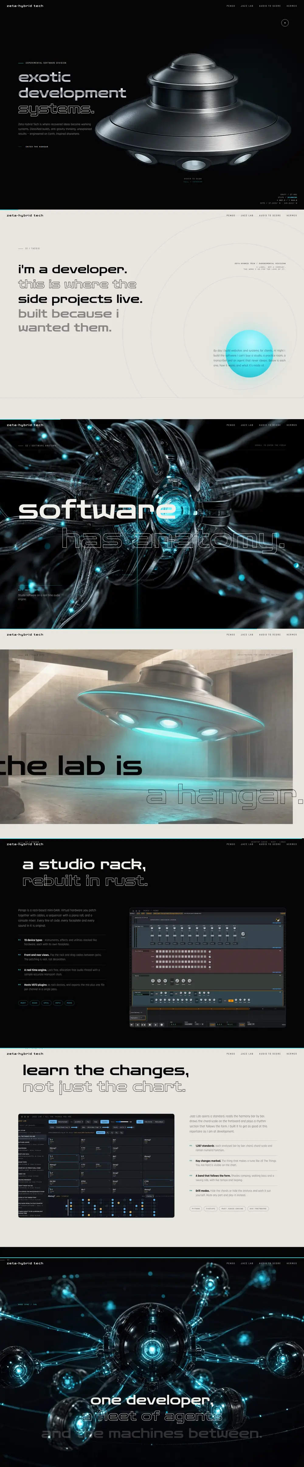 Zeta-Hybrid Tech full homepage